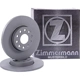 Purchase Top-Quality Rear Disc Brake Rotor (Pack of 2) by ZIMMERMANN - 400.1437.20 pa7