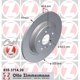 Purchase Top-Quality Rear Disc Brake Rotor (Pack of 2) by ZIMMERMANN - 610.3714.20 pa1