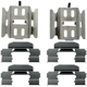Purchase Top-Quality Rear Disc Hardware Kit by CENTRIC PARTS - 117.66012 pa5