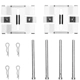 Purchase Top-Quality Kit de matériel de disque arrière de DYNAMIC FRICTION COMPANY - 340-27003 pa3