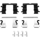 Purchase Top-Quality Rear Disc Hardware Kit by DYNAMIC FRICTION COMPANY - 340-40040 pa1