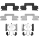 Purchase Top-Quality Rear Disc Hardware Kit by DYNAMIC FRICTION COMPANY - 340-47050 pa1
