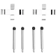 Purchase Top-Quality Rear Disc Hardware Kit by DYNAMIC FRICTION COMPANY - 340-63030 pa3