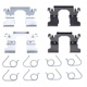 Purchase Top-Quality Rear Disc Hardware Kit by DYNAMIC FRICTION COMPANY - 340-67050 pa2