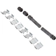 Purchase Top-Quality RAYBESTOS - H15972A - Rear Disc Hardware Kit pa6