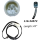 Purchase Top-Quality Rear Disc Pad Sensor Wire by CENTRIC PARTS - 116.34072 pa10