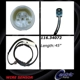Purchase Top-Quality Rear Disc Pad Sensor Wire by CENTRIC PARTS - 116.34072 pa9