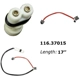 Purchase Top-Quality Rear Disc Pad Sensor Wire by CENTRIC PARTS - 116.37015 pa10