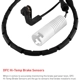 Purchase Top-Quality DYNAMIC FRICTION COMPANY - 341-74004 - Rear Disc Pad Sensor Wire pa3