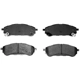 Purchase Top-Quality ADVICS - AD2208 - Disc Brake Pad Set pa1