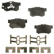 Purchase Top-Quality AGNA BRAKES - PLD1086CM - Rear Disc Brake Pad Set pa1