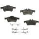 Purchase Top-Quality AGNA BRAKES - PLD1095CM - Rear Disc Brake Pad Set pa1