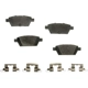 Purchase Top-Quality AGNA BRAKES - PLD1161CM - Rear Disc Brake Pad Set pa1