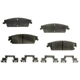 Purchase Top-Quality AGNA BRAKES - PLD1194CMF - Rear Disc Brake Pad Set pa1