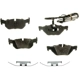 Purchase Top-Quality AGNA BRAKES - PLD1267ACM - Rear Disc Brake Pad Set pa1