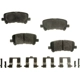 Purchase Top-Quality Rear Disc Pads by AGNA BRAKES - PLD1281CM pa2
