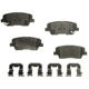 Purchase Top-Quality AGNA BRAKES - PLD1284CM - Rear Disc Brake Pad Set pa1