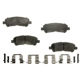 Purchase Top-Quality AGNA BRAKES - PLD1325CM - Rear Disc Brake Pad Set pa1