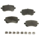 Purchase Top-Quality AGNA BRAKES - PLD1326CM - Rear Disc Brake Pad Set pa1