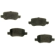 Purchase Top-Quality AGNA BRAKES - PLD1358CM - Rear Disc Brake Pad Set pa1