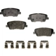 Purchase Top-Quality Rear Disc Pads by AGNA BRAKES - PLD1439CM pa2