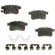 Purchase Top-Quality AGNA BRAKES - PLD1451CM - Rear Disc Brake Pad Set pa1