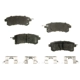 Purchase Top-Quality AGNA BRAKES - PLD1510CM - Rear Disc Brake Pad Set pa1