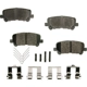 Purchase Top-Quality Rear Disc Pads by AGNA BRAKES - PLD1585CM pa2