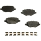 Purchase Top-Quality AGNA BRAKES - PLD1612CM - Rear Disc Brake Pad Set pa1