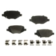 Purchase Top-Quality AGNA BRAKES - PLD1657CM - Rear Disc Brake Pad Set pa1