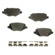 Purchase Top-Quality AGNA BRAKES - PLD1719CM - Rear Disc Brake Pad Set pa1