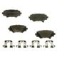 Purchase Top-Quality AGNA BRAKES - PLD1729CM - Rear Disc Brake Pad Set pa1