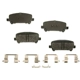 Purchase Top-Quality AGNA BRAKES - PLD1806CMF - Rear Disc Brake Pad Set pa1