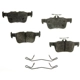 Purchase Top-Quality AGNA BRAKES - PLD1834CM - Rear Disc Brake Pad Set pa1