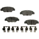 Purchase Top-Quality AGNA BRAKES - PLD1846CM - Rear Disc Brake Pad Set pa1