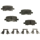 Purchase Top-Quality AGNA BRAKES - PLD865CM - Rear Disc Brake Pad Set pa1