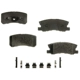 Purchase Top-Quality AGNA BRAKES - PLD868CM - Rear Disc Brake Pad Set pa1