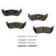 Purchase Top-Quality AGNA BRAKES - PLD881CM - Rear Disc Brake Pad Set pa1