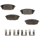 Purchase Top-Quality AGNA BRAKES - PLD892CM - Rear Disc Brake Pad Set pa1