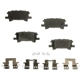 Purchase Top-Quality AGNA BRAKES - PLD996CM - Rear Disc Brake Pad Set pa1