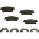Purchase Top-Quality Rear Disc Pads by AGNA BRAKES - PXD1020 pa2