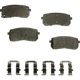 Purchase Top-Quality Rear Disc Pads by AGNA BRAKES - PXD1302 pa2