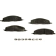 Purchase Top-Quality Rear Disc Pads by AGNA BRAKES - PXD1400 pa2