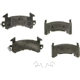 Purchase Top-Quality Rear Disc Pads by AGNA BRAKES - PXD154 pa2