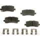 Purchase Top-Quality Rear Disc Pads by AGNA BRAKES - PXD1698 pa2
