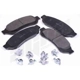 Purchase Top-Quality Rear Disc Pads by AGNA BRAKES - PLD1067CMF pa1