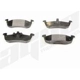 Purchase Top-Quality Plaquettes de freins arrière par AGNA BRAKES - PLD1279CM pa2