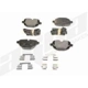 Purchase Top-Quality Rear Disc Pads by AGNA BRAKES - PLD1473ACM pa1