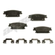 Purchase Top-Quality Rear Disc Pads by AGNA BRAKES - PXD1020 pa1