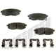 Purchase Top-Quality Rear Disc Pads by AGNA BRAKES - PXD1124 pa1